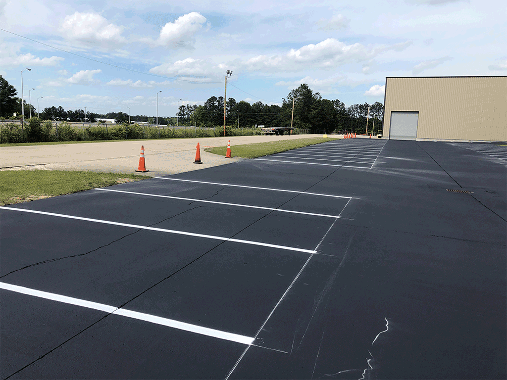 Commercial Parking Lot Striping Real Seal Asphalt Paving