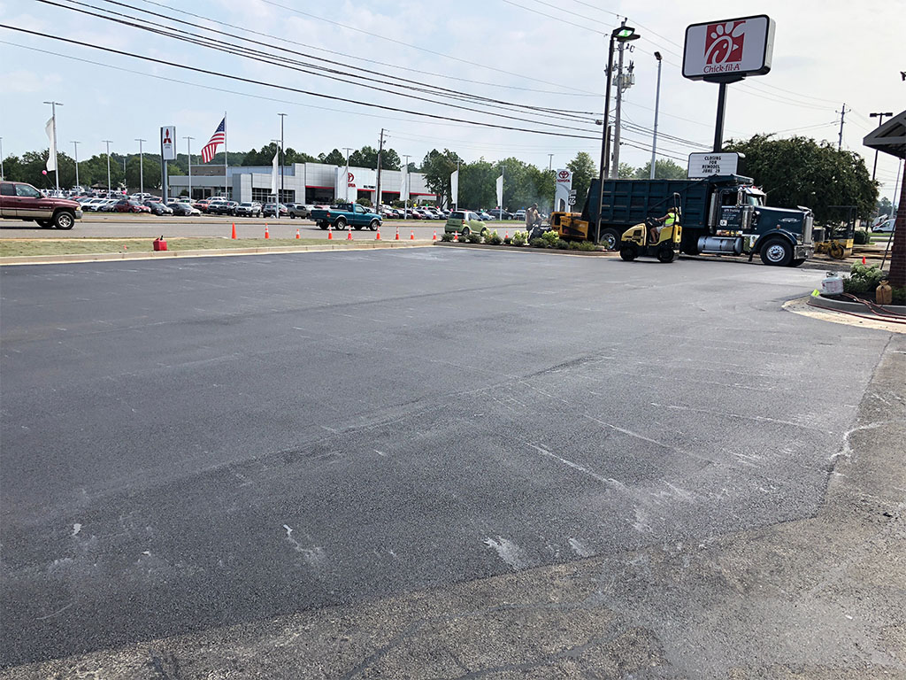 Chick-fil-A | Commercial Asphalt Paving – Real Seal – Asphalt Paving ...